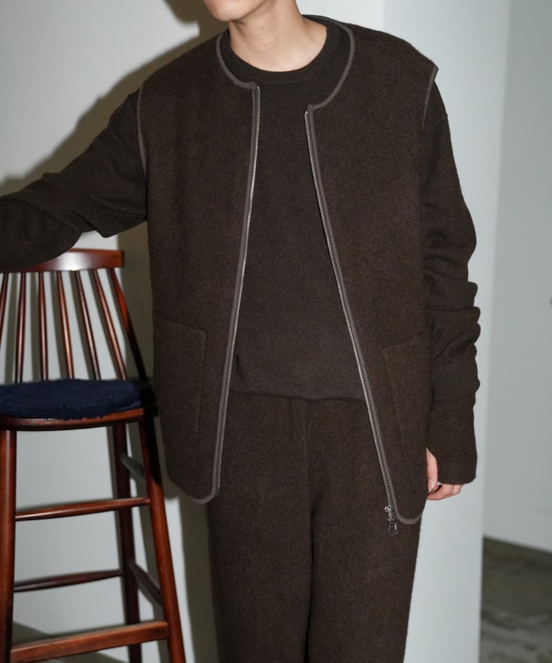 WALENODE innocent YAK Zip-up vest | MusterWerk