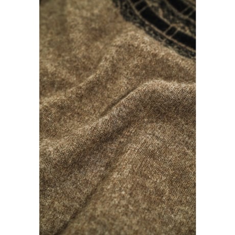 WALENODE "Innocent YAK" Circular yoke sweater