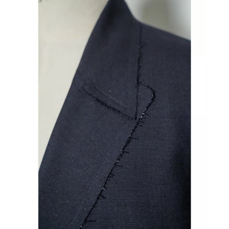 LEA BOBERG Ex. R.P.L. BLAZER - BRITISH HIGH TWIST WOOL/STANDEVEN