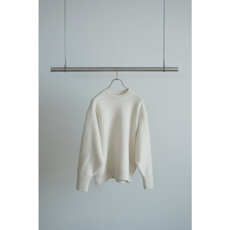 Olde H & Daughter BABY CASHMERE CREW NECK P/O |