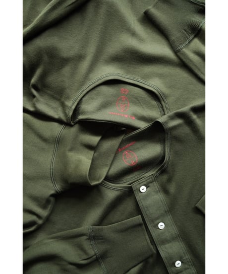 Olde Homesteader INTERLOCK MIL MOCK NECK LONG SLEEVE
