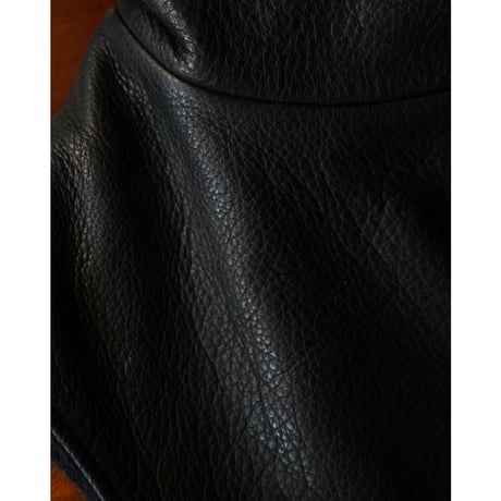 MAATEE&SONS DEAR LEATHER VEST 裏カシミヤ