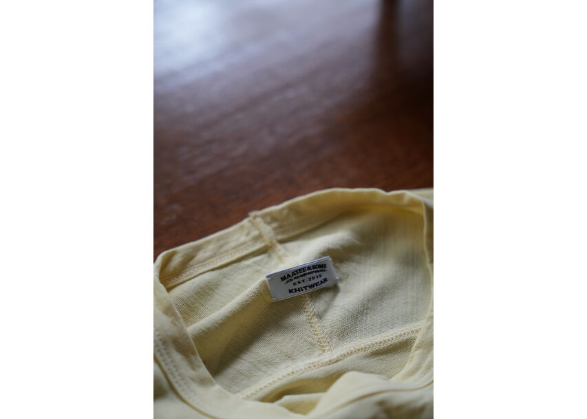 MAATEE&SONS CAP SHOULDER L/S TEE | MusterWerk
