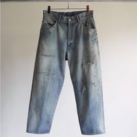 ANCELLM "REMAKE" SELVEDGE TAPERED 5P DENIM PANTS