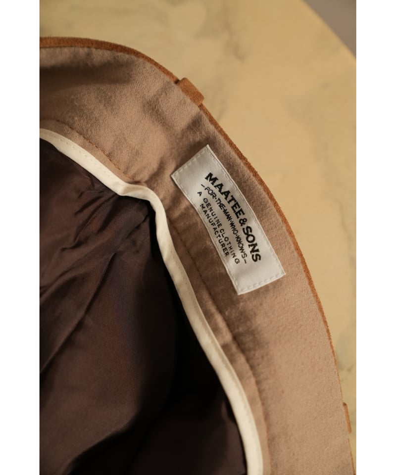 スーツ MAATEE&SONS JEFFERLY musterwerk JEFFERY MAATEE&SONS 2PLEATS TROUSER 