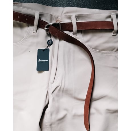 Anderson's Ex. NUBUCK LONG BELT 125/2.5
