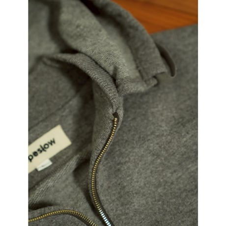 Slopeslow Ex.WOOL FRENCH TERRY FULL ZIP HOODIE