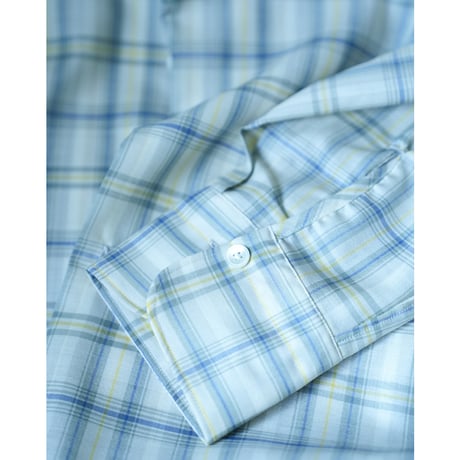 MAATEE&SONS  "H"WOOL OPEN COLLAR SHIRTS
