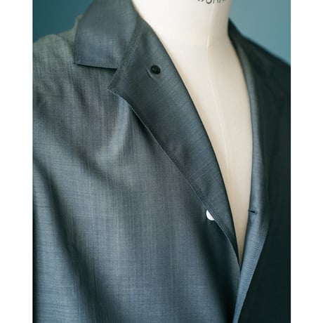 MAATEE&SONS  "H"WOOL 折って折ってSHIRTS JACKET