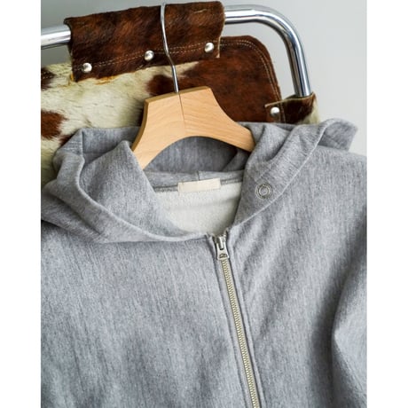 ULTERIOR Ex. FADED SILKY TERRY RW SWEAT FULL ZIP HOODIE