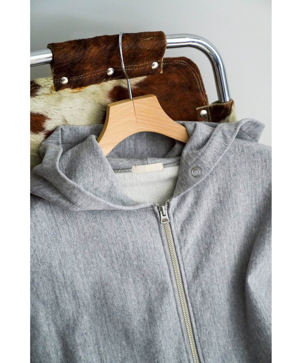 トップス ULTERIOR 19AW SILKY BRUSHED TERRY SWEAT ULTERIOR FADED SILKY TERRY RW HALF ZIP HOODIE | 大阪心斎橋の