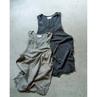 ANCELLM DAMAGE WAFFLE TANKTOP | MusterWerk