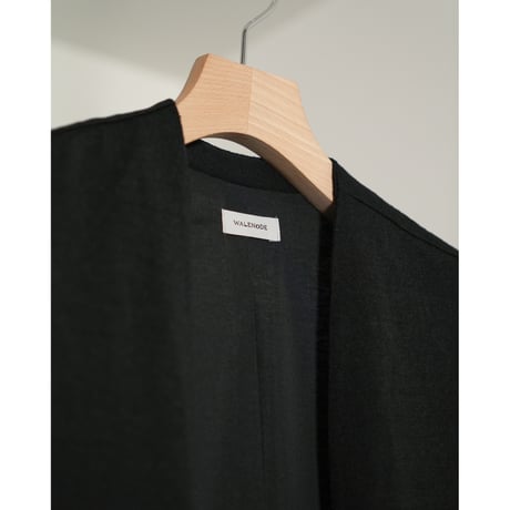 WALENODE Extreme narrow linen Haori Vest