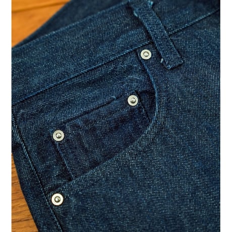 The CLASIK SOFT CASHMERE DENIM CLASSIC  TROUSER