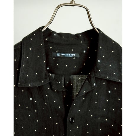 MAATEE&SONS OP COLLAR SHIRTS DOTS