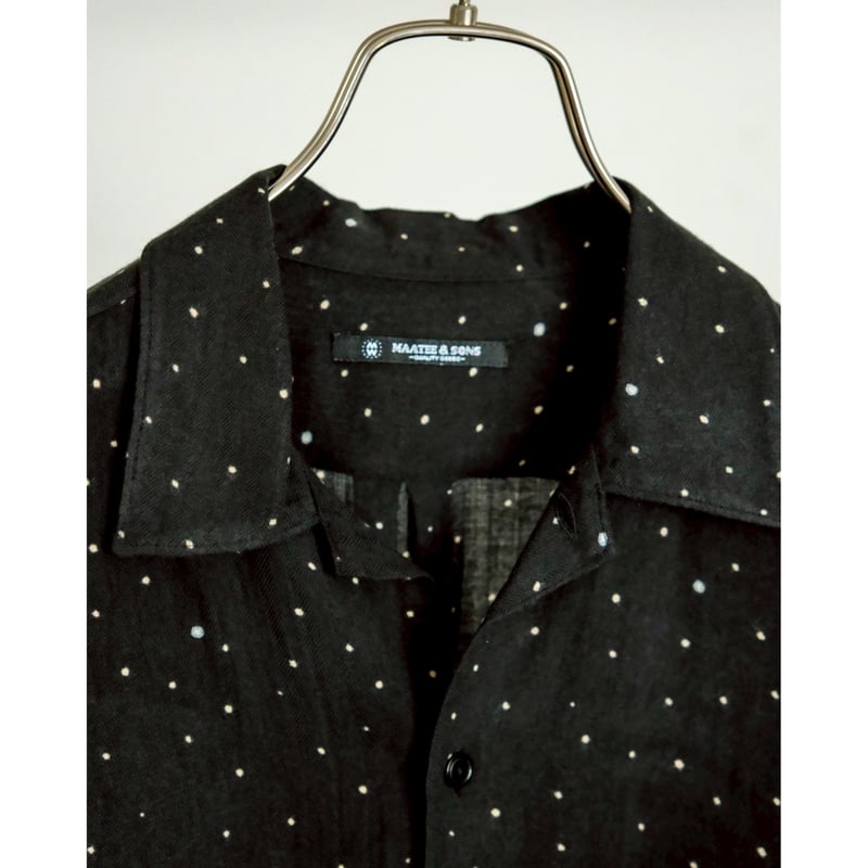 MAATEE&SONS OP COLLAR SHIRTS DOTS | MusterWerk