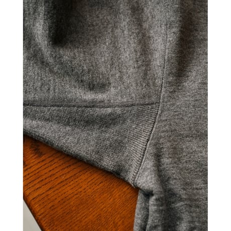 Slopeslow Ex.WOOL FRENCH TERRY HALF ZIP SWEATSHIRT