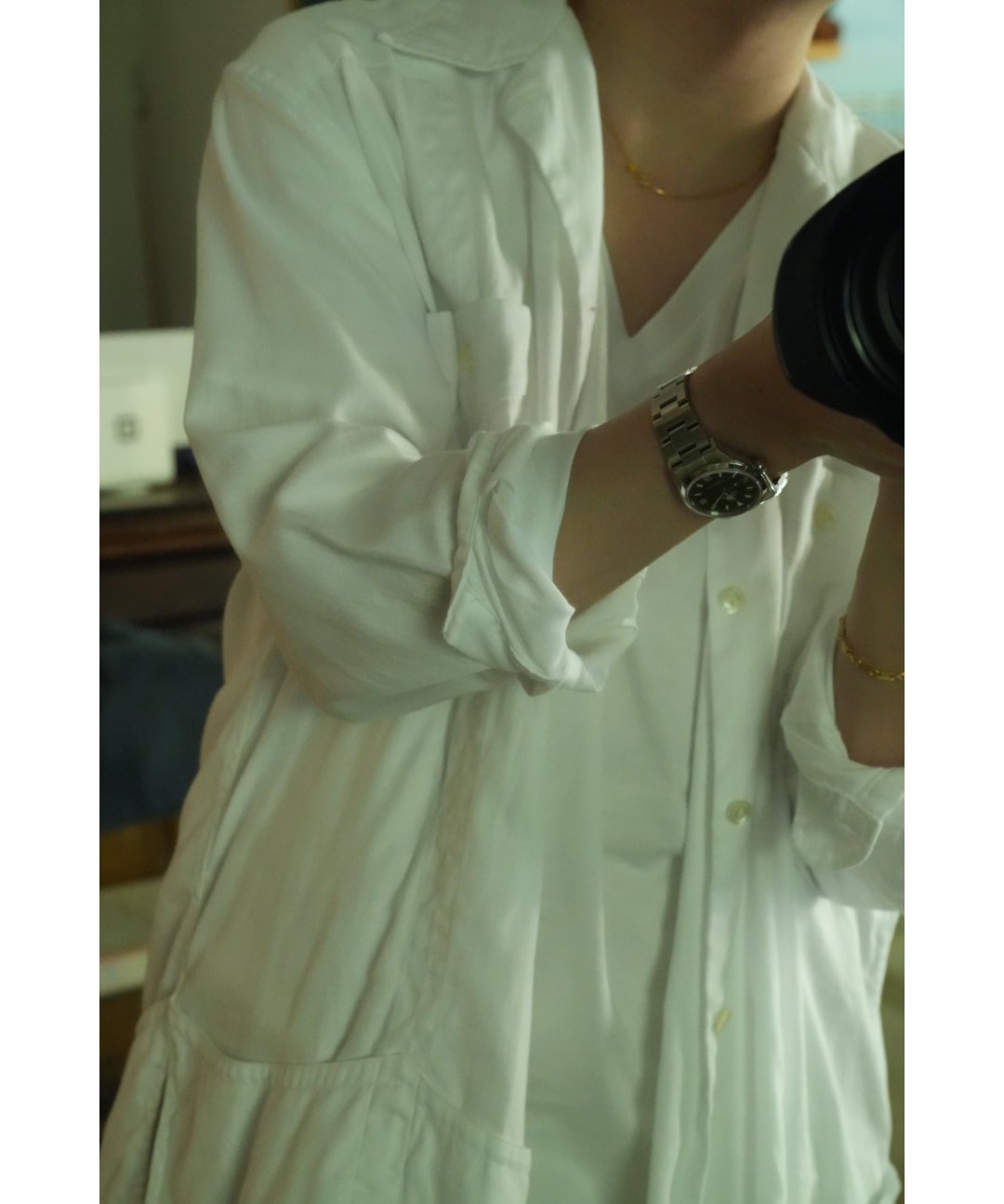 MAATEE&SONS 極みCOTTON V NECK TEE | MusterWerk