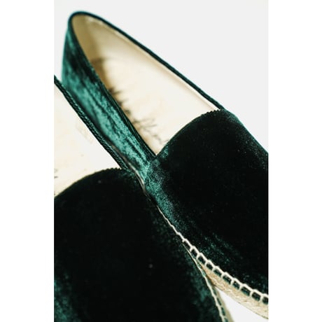 MADE IN ALICANTE VELVET ESPADRILLES