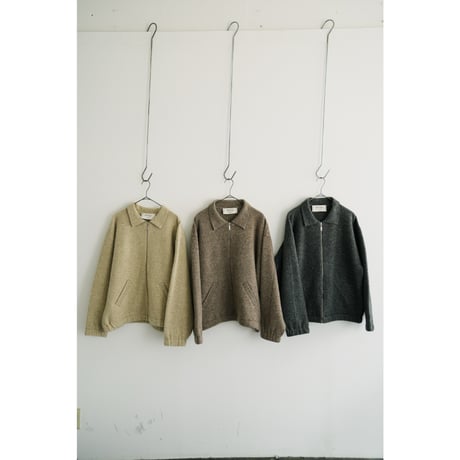 【26AW受注】Olde H&Daughter Ex. BOILED NEP WOOL JK