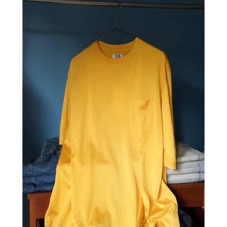 MAATEE&SONS WASHABLE SILK POCKET-TEE
