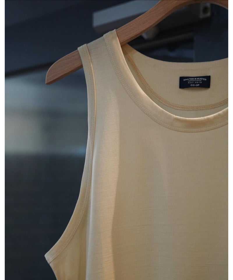 MAATEE&SONS Ex. Washable SILK TANK TOP | Muster...