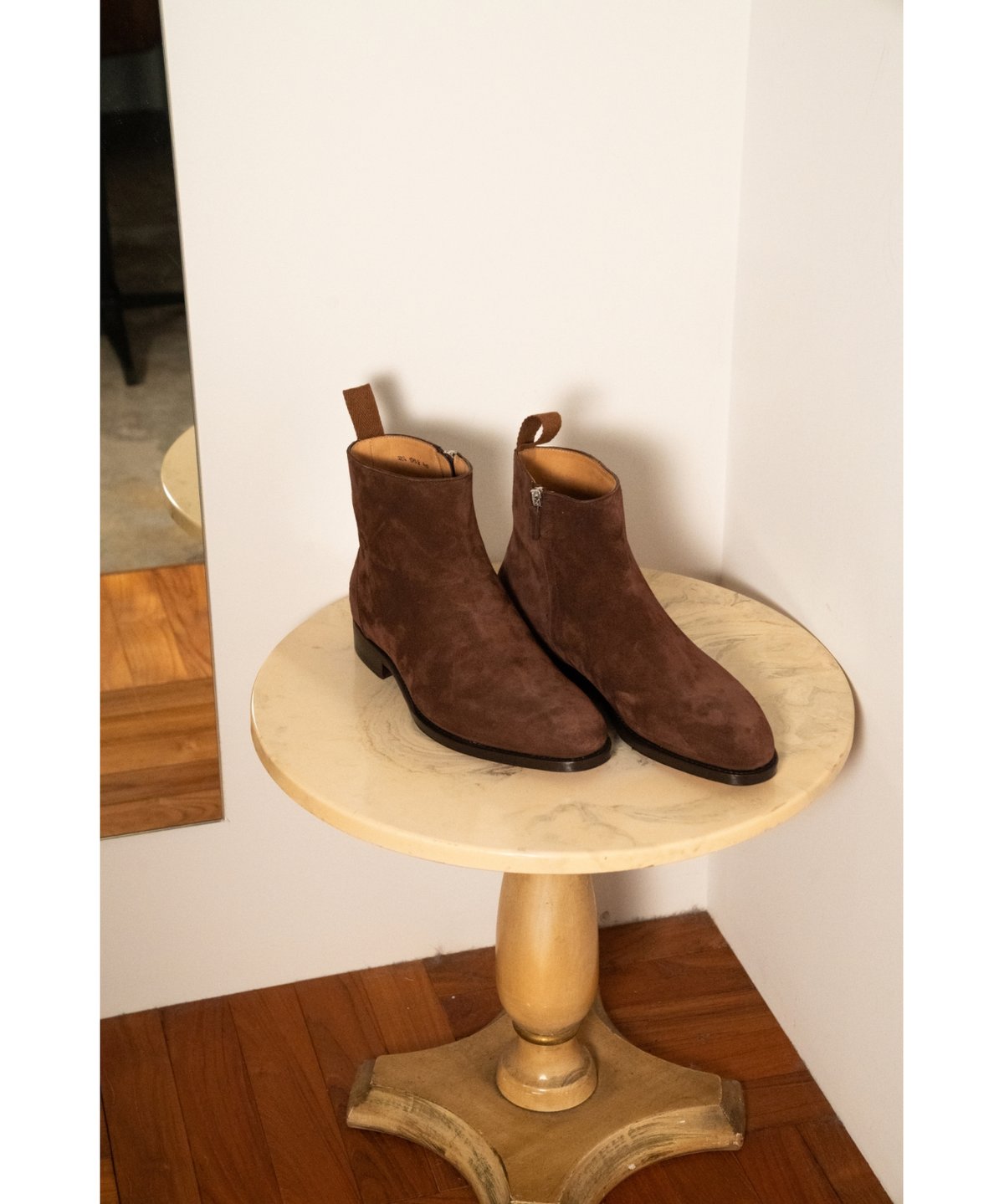 F.LLI Giacometti FG598 GRIGIA TR (ZIP UP BOOTS)