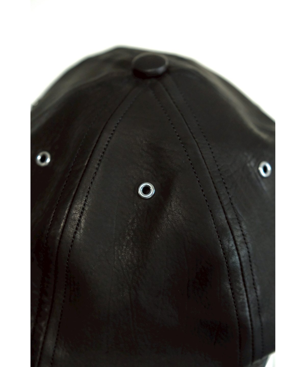 希少 ulterior 6パネルカウレザーキャップ 本革 古着 ULTERIOR Ex. LEATHER 6 PANELED CAP | MusterWerk
