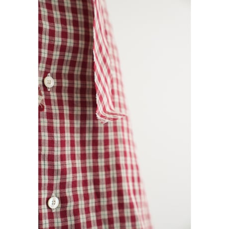 MAATEE&SONS Ex.  紐SHIRTS "LINEN/SILK CK"