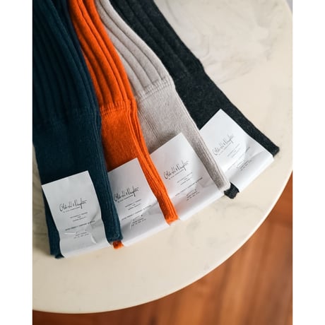Olde H & Daughter CASHMERE RIB SOCKS