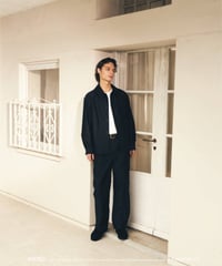 RAKINES Ex. French moleskin CPO Blouson | Muste