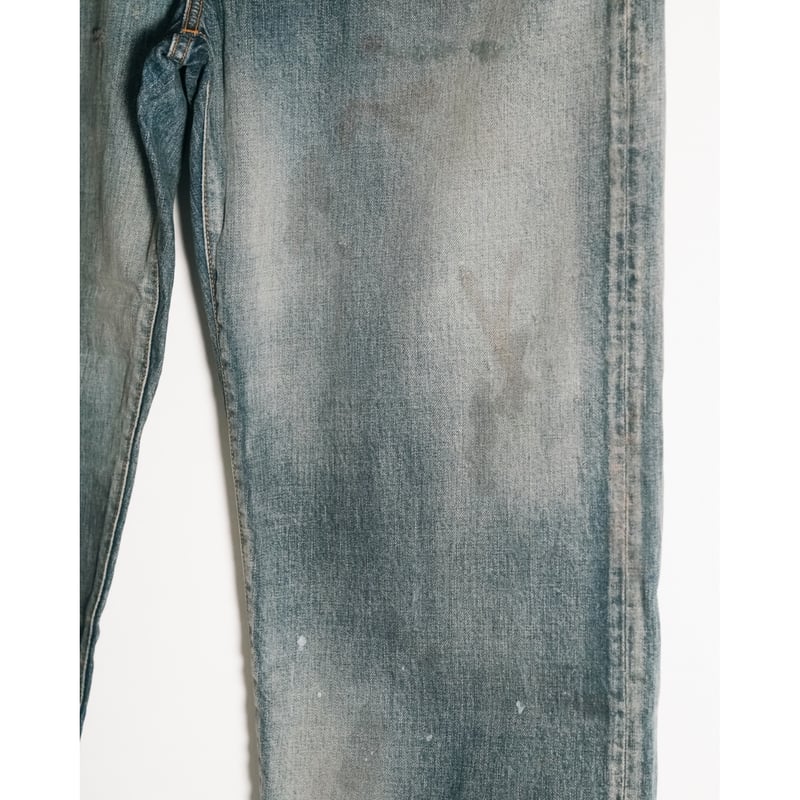 ANCELLM AGING TAPERED 5P DENIM PANTS | MusterWerk