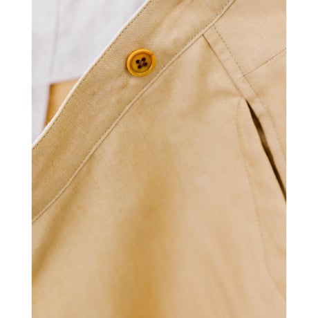 MAATEE&SONS FRENCH WORK PANTS "LINEN CANVUS