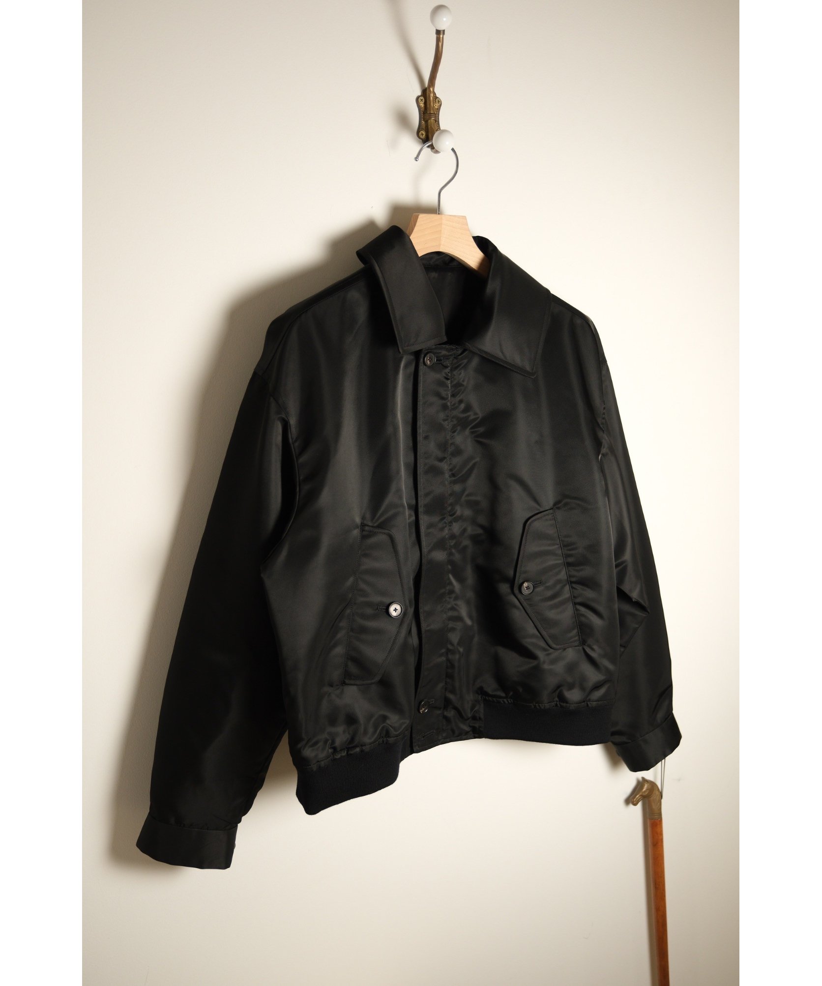 ジャケット・アウター RECYCLE NYLON TWILL RIB HARRINGTON original