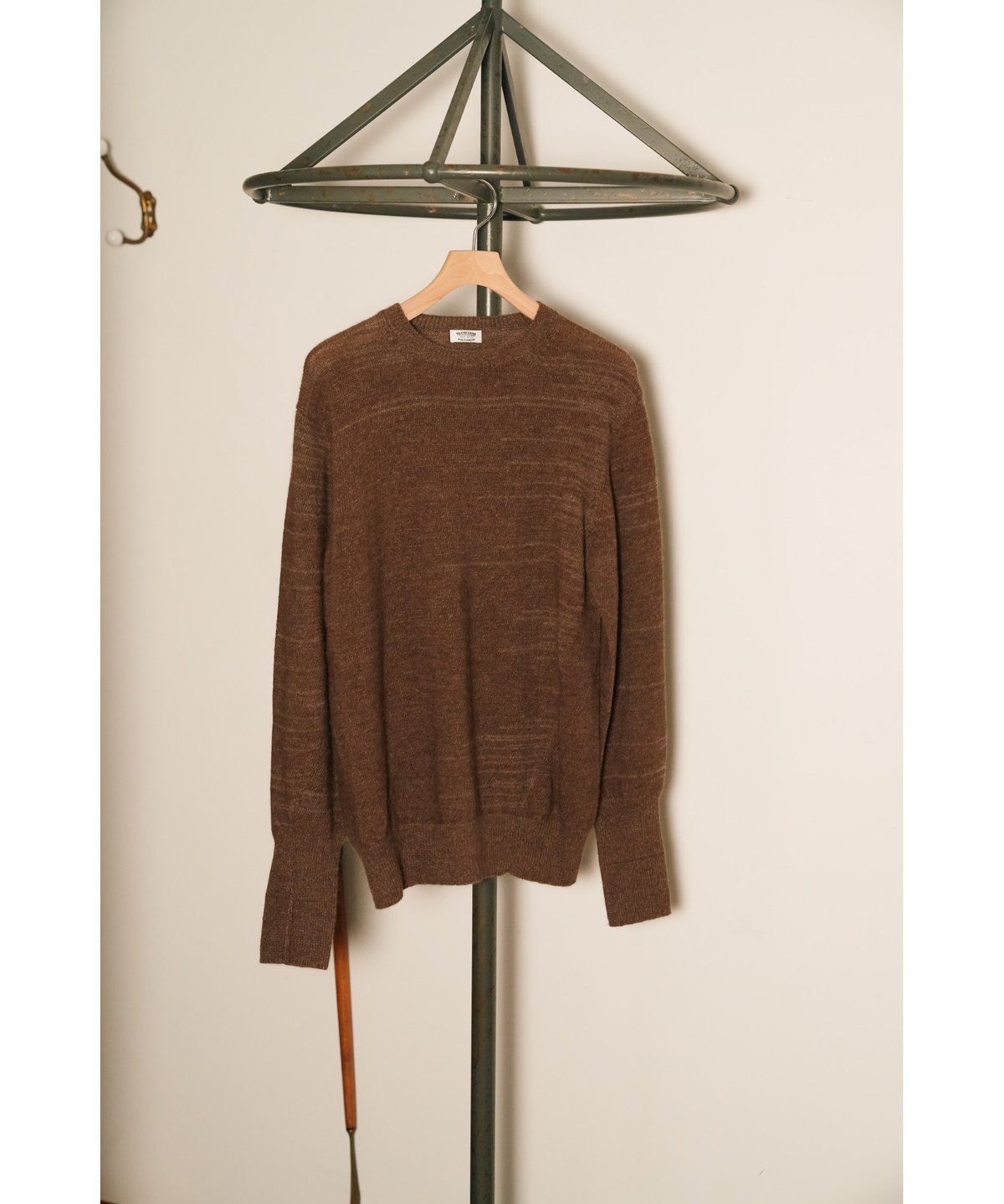 MAATEE&SONS RBALPACA-CASHMERE/MINK SS天竺 SWEATER