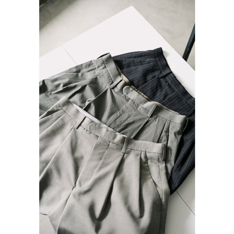 【MAATEE&SONS】SHORT TROUSER（ダサGRAY、サイズ2） MAATEE&SONS SHORT TROUSER | MusterWerk