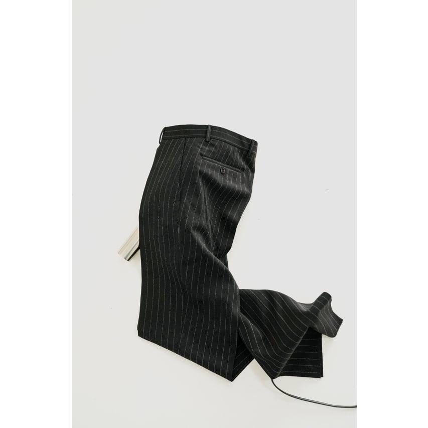 BIBOJA High Waisted Flare Trousers -No Pleat/Sl