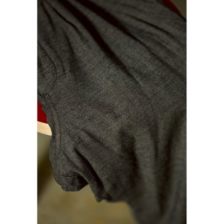 MAATEE&SONS EASY PANTS "super200's shark skin"