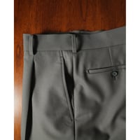 MAATEE&SONS SET UP TROUSER 2 "WOOLMOHAIR"