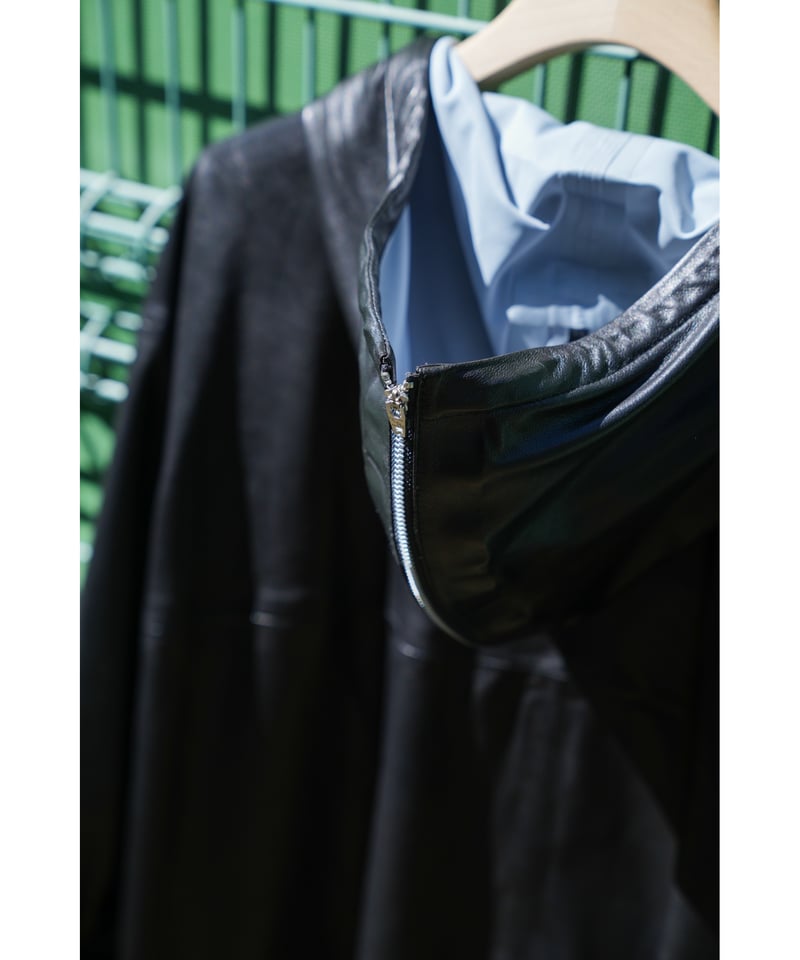 barbell object -ex- leather 3b jacket