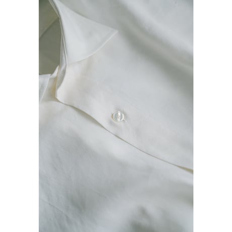 MAATEE&SONS SEMI WIDE SPREAD SHIRTS "極HEMPSILK"