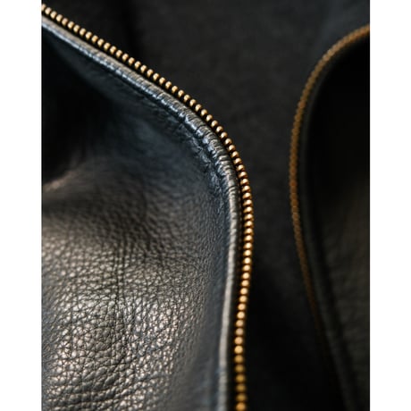 MAATEE&SONS DEAR LEATHER VEST 裏カシミヤ