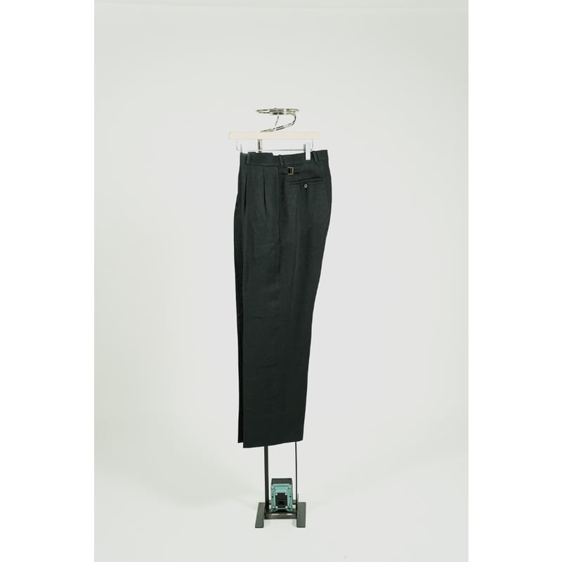 パンツ MAATEE&SONS 26SS Jefferly BLACK Linen 2 Available Mar 28 Sat at 12 PM］【26 S/S】【MAATEE&SONS】JEFFERLY