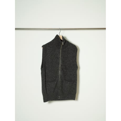 MAATEE&SONS Ex. CASHMERE 強縮絨 ZIP VEST "俺のちゃんちゃんこ"