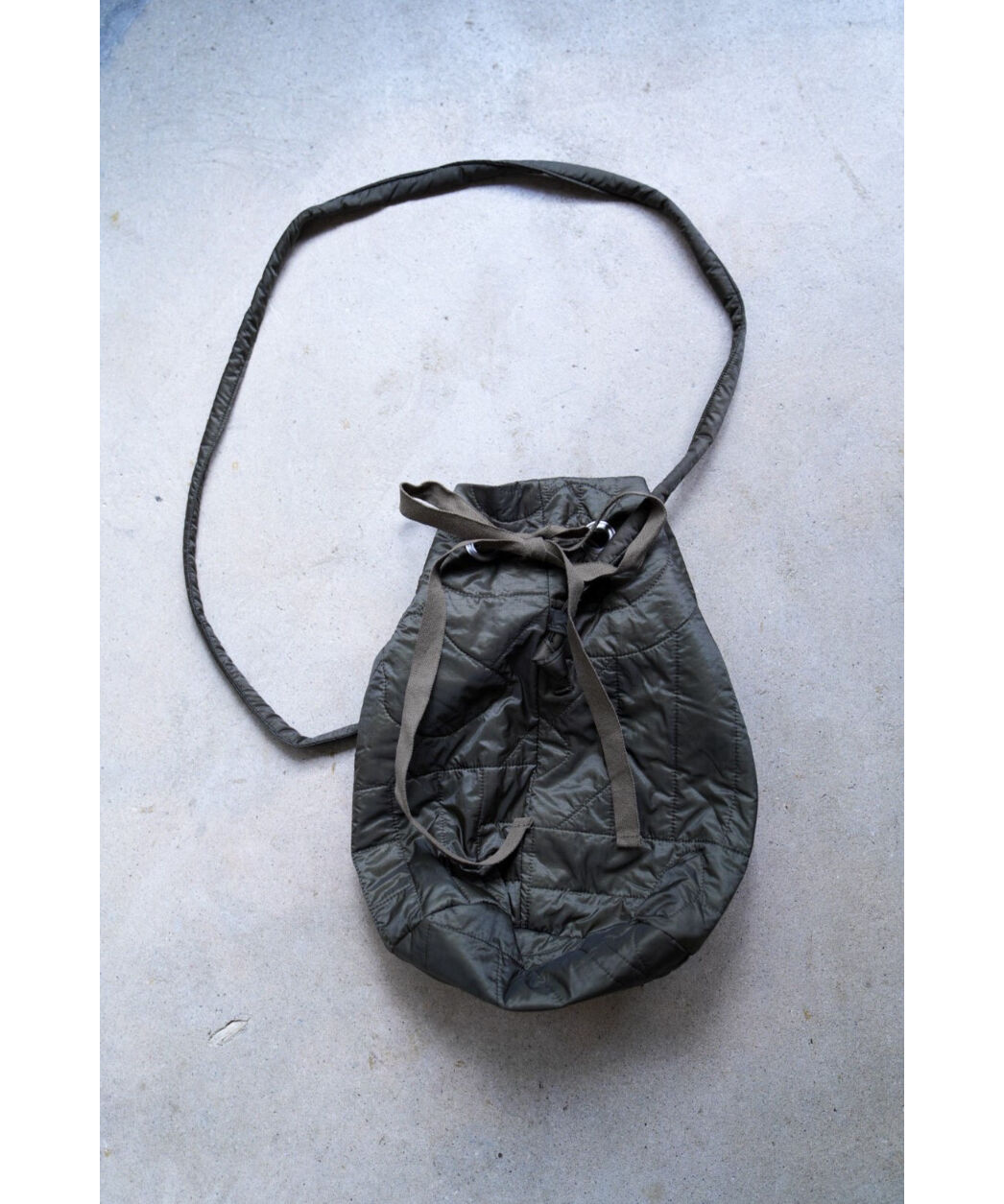 【新品】RAINMAKER / QUILTED KINCHAKU BAG RAINMAKER ZEN GARDEN QUILTED KINCHAKU BAG | Mus