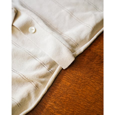 Olde H&Daughter "JYARI-JYARI SILK" SHIRTS C/D