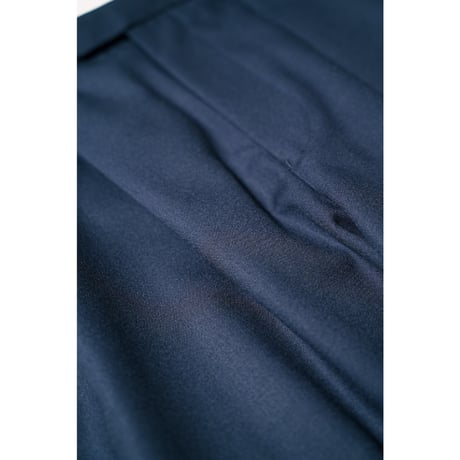 MAATEE&SONS Ex. 裾刺繍 SHORT TROUSER  "和製Tonik Wool"