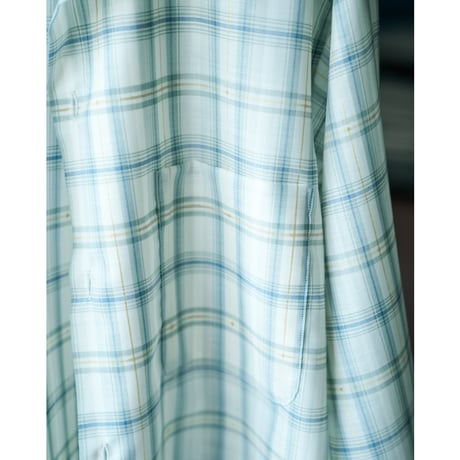MAATEE&SONS  "H"WOOL OPEN COLLAR SHIRTS
