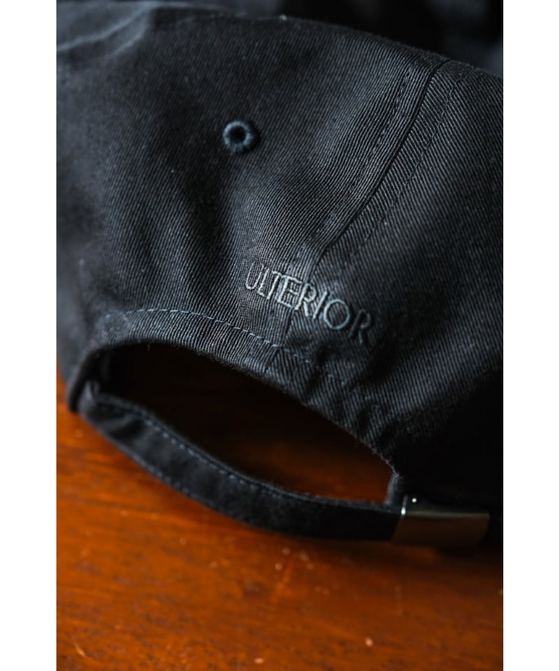 ULTERIOR WASHED VINTAGE TWILL 6 PANELED CAP |