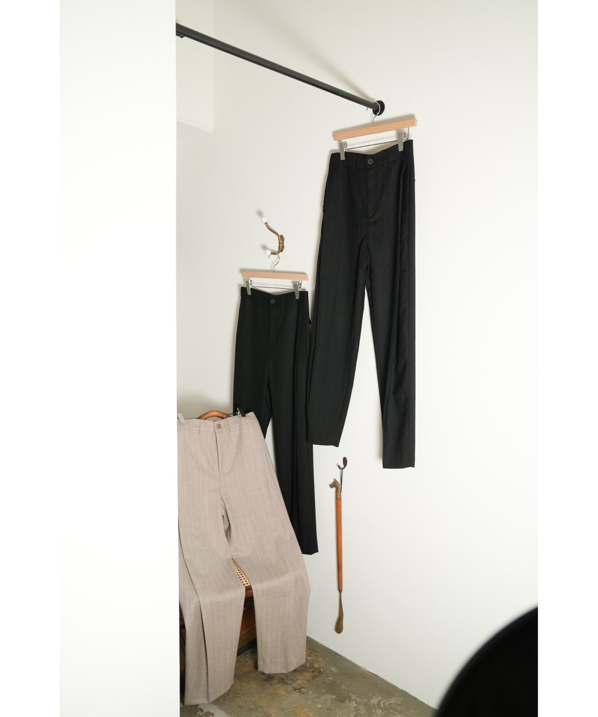 LEA BOBERG D.P. TROUSERS - JP WOOSTED SERGE | M